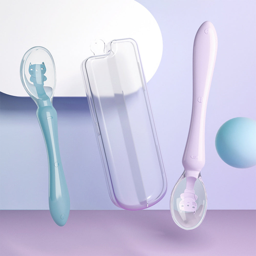 SnugglePod Silicone Baby Spoon – Newborn Feeding & Water Supplement Feeder