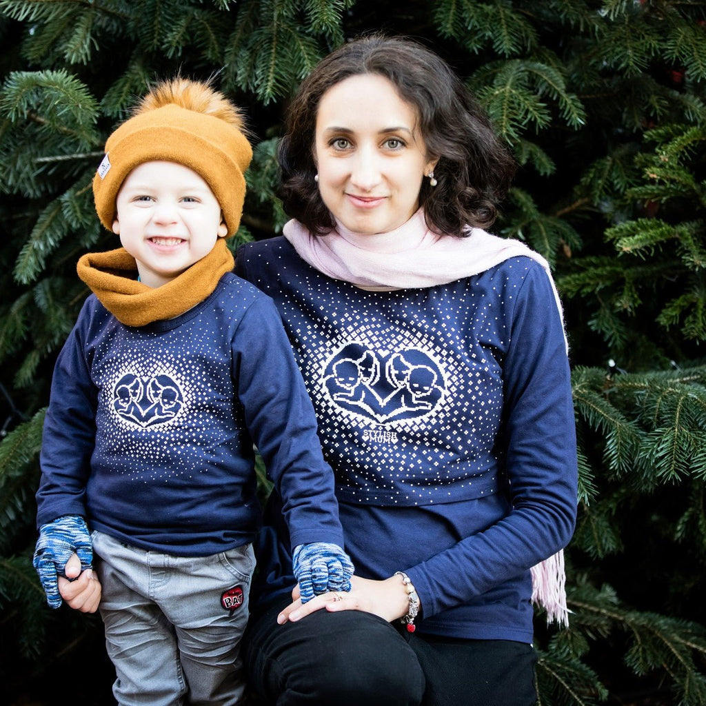 Blue Heart Child Cotton Top | Classic Cotton Baby