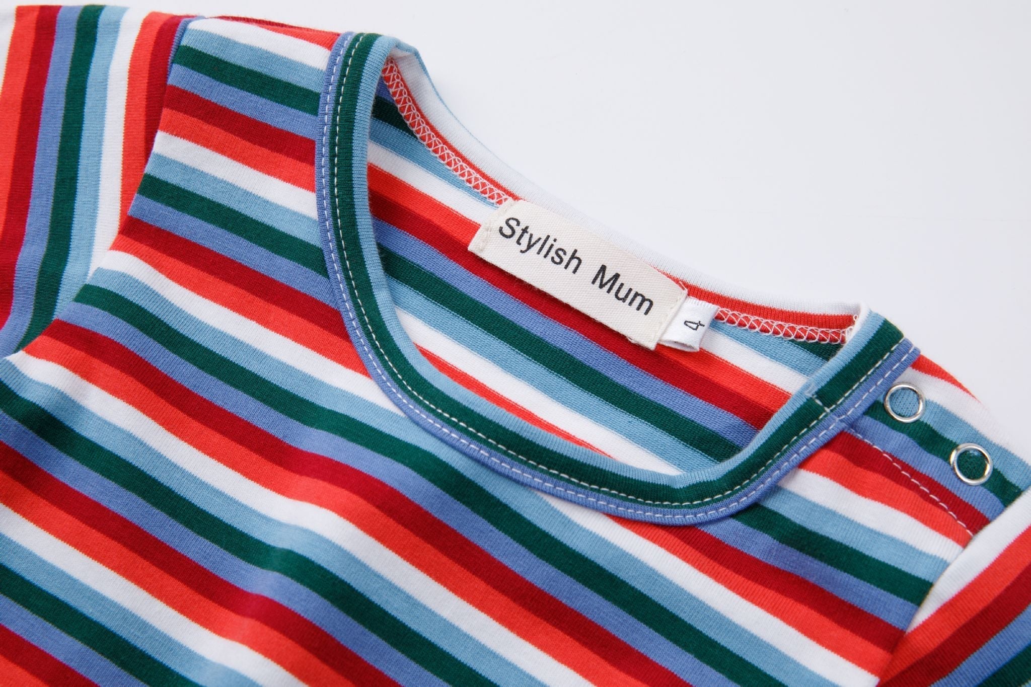 Cara Stripe Cotton Kids Top | Best Selling Kids Basics