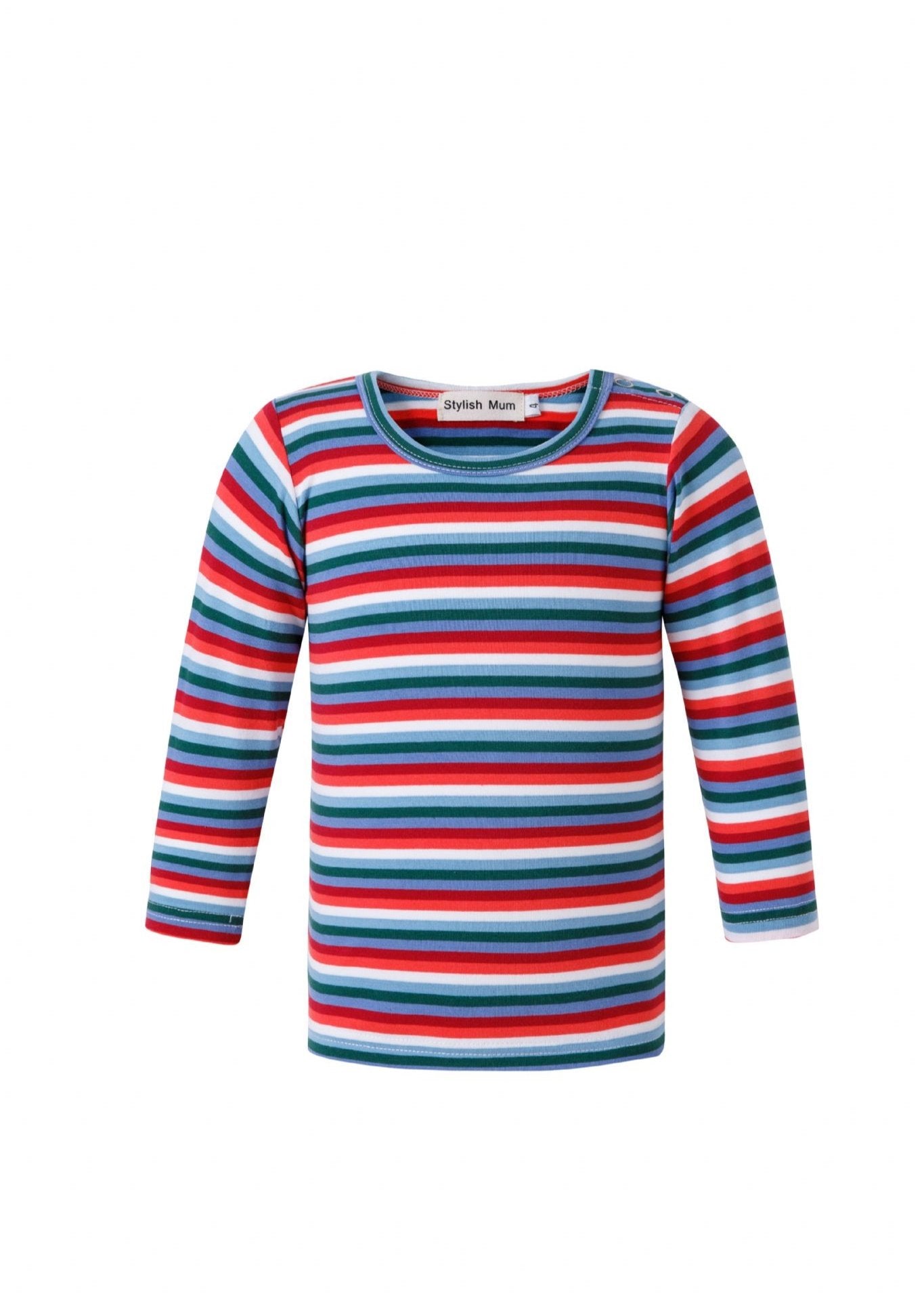 Cara Stripe Cotton Kids Top | Best Selling Kids Basics