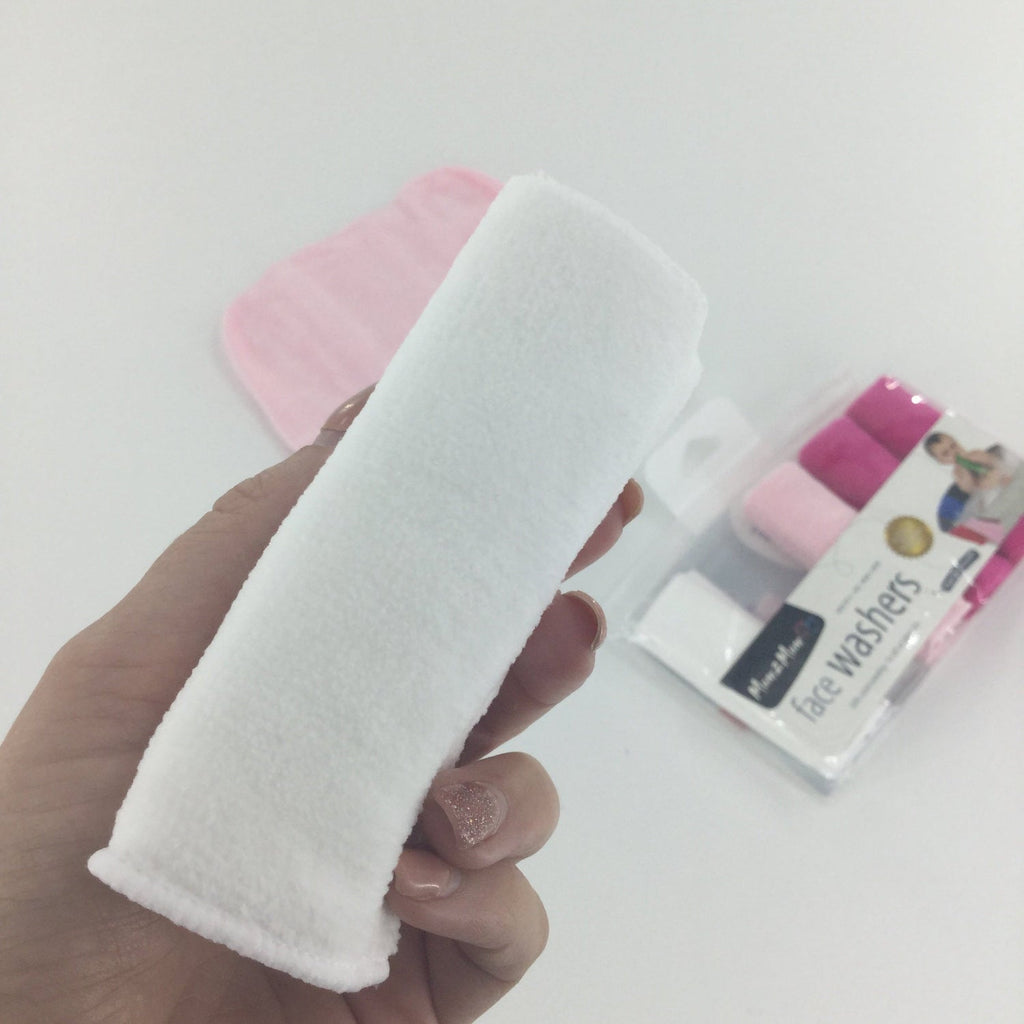 Cotton Facewashers / Reusable Wipes - Pack of Six