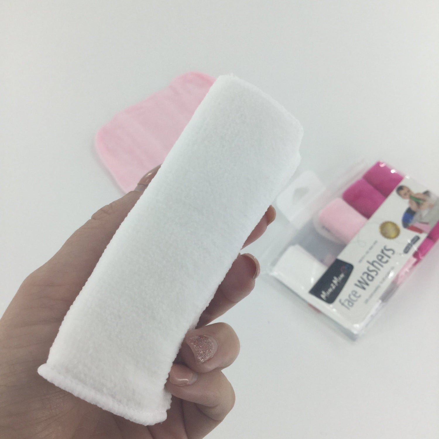 Cotton Facewashers / Reusable Wipes - Pack of Six