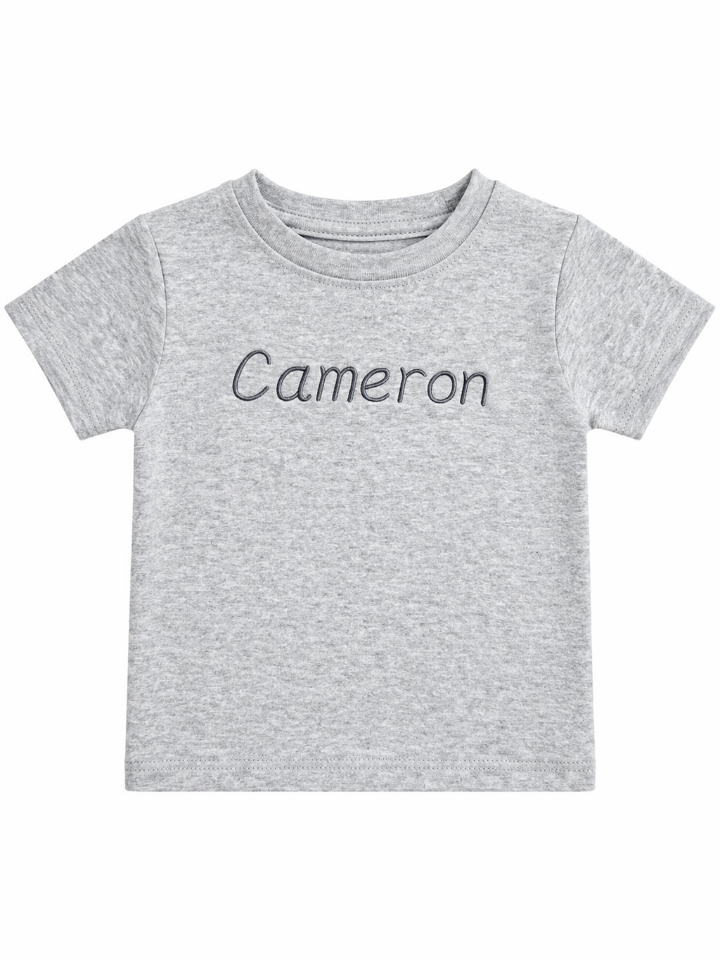 Essential Grey Premium Crewneck Personalised T-shirt