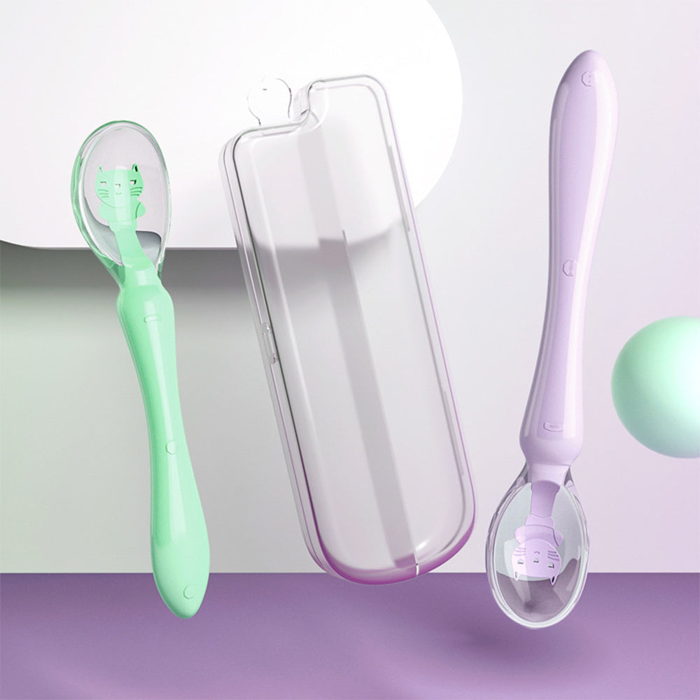 SnugglePod Silicone Baby Spoon – Newborn Feeding & Water Supplement Feeder