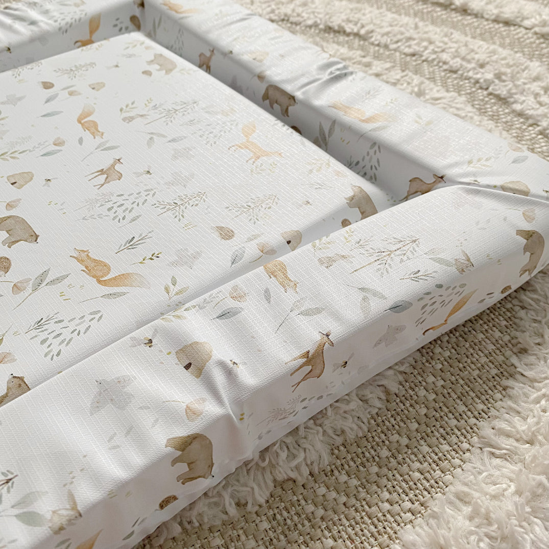 Standard Changing Mat - Woodland Animals Print