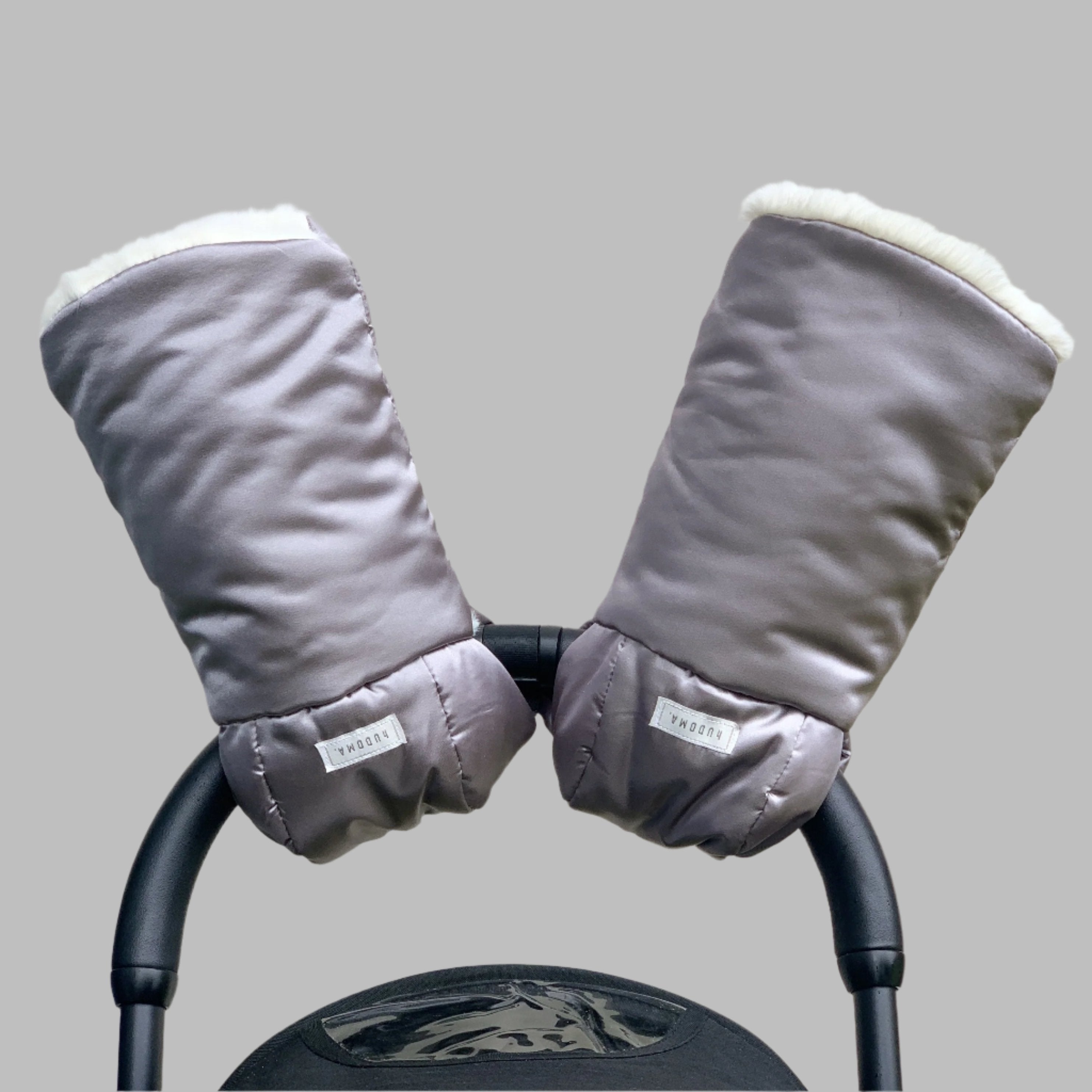 hUDOMA - Pram Gloves - Soho Silver
