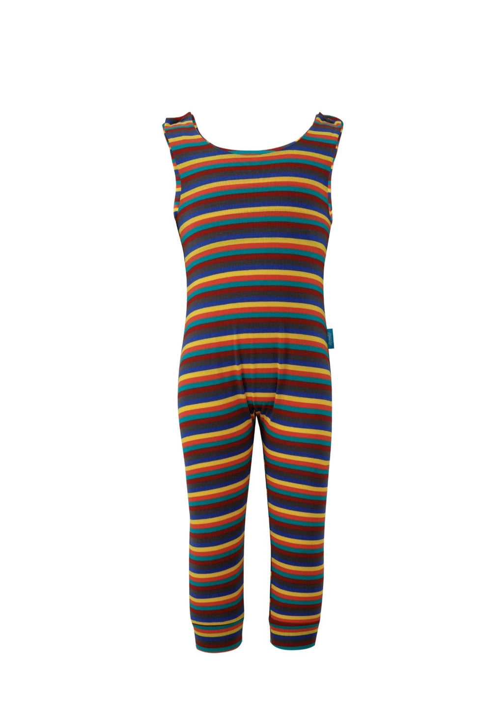 Hazel Stripe Super Soft Cotton Dungarees