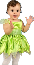 Green Princess Fairy Dress - Layered Organza Costume for Toddlers 130cm 7to8 year old