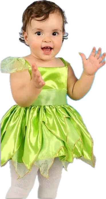Green Princess Fairy Dress - Layered Organza Costume for Toddlers 130cm 7to8 year old