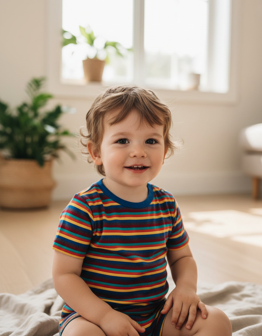 Hazel Stylish Kid Cotton T-shirt Top