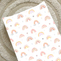 Anti-Roll Wedge Changing Mat - Rainbow Beau